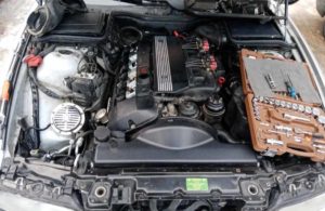 Эндоскопия двигателя BMW 5 1998 г. e39 M54 2.2i, пробег 400 тыс км Тольятти