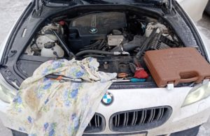 Эндоскопия двигателя BMW 5-series  F11, N20B20 2015г. Пробег 110 тыс.км. Тольятти